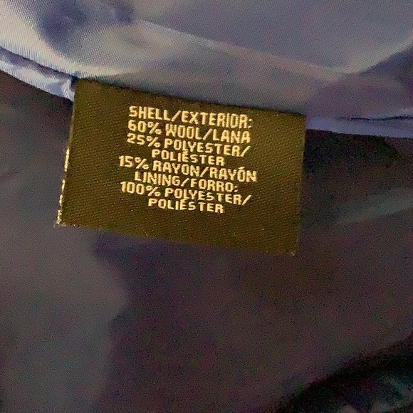 Apostrophe Wool Peacoat size XL - Picture 9 of 12